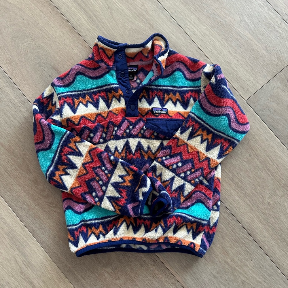 Patagonia Men's Vibrant Pattern Crewneck Sweater